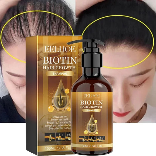 Shampoo Anti Hair Loss Serum Biotin Fast Hair Growth